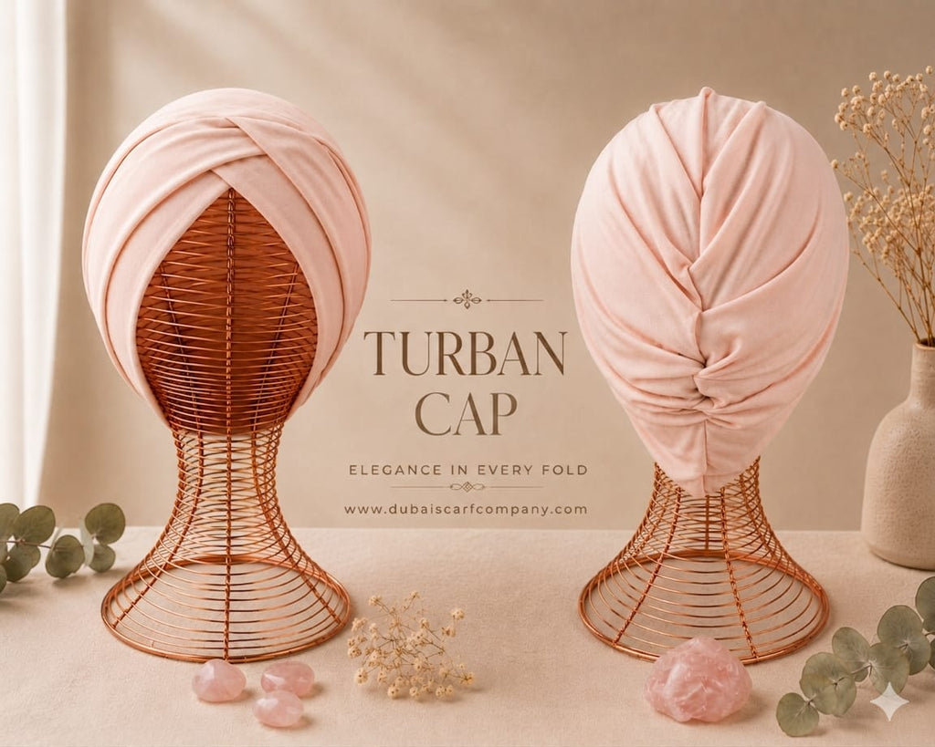 Premium Turban Cap for Hijab | Soft Stretch Pre-Styled Turban Cap for Women