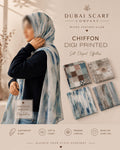 Premium Digital Printed Chiffon Hijab
