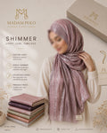 Madam Polo Premium Shimmer Hijab – Lightweight Luxury Collection