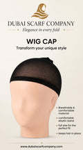 Dubai Scarf Company Premium Wig Cap – Breathable Hair Hold Cap