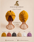 Premium Turban Cap – Soft Stretch Pre-Tied Hijab Turban