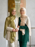 MOJA Organza Shimmer Hijab Collection | 30 Premium Shades