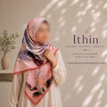Ithin Premium Printed Hijab | Artistic Abstract Print Hijab
