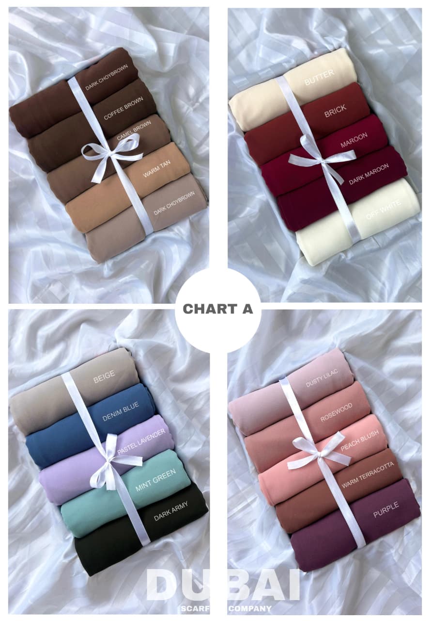 HAYA HEAVY CHIFFON HIJABS