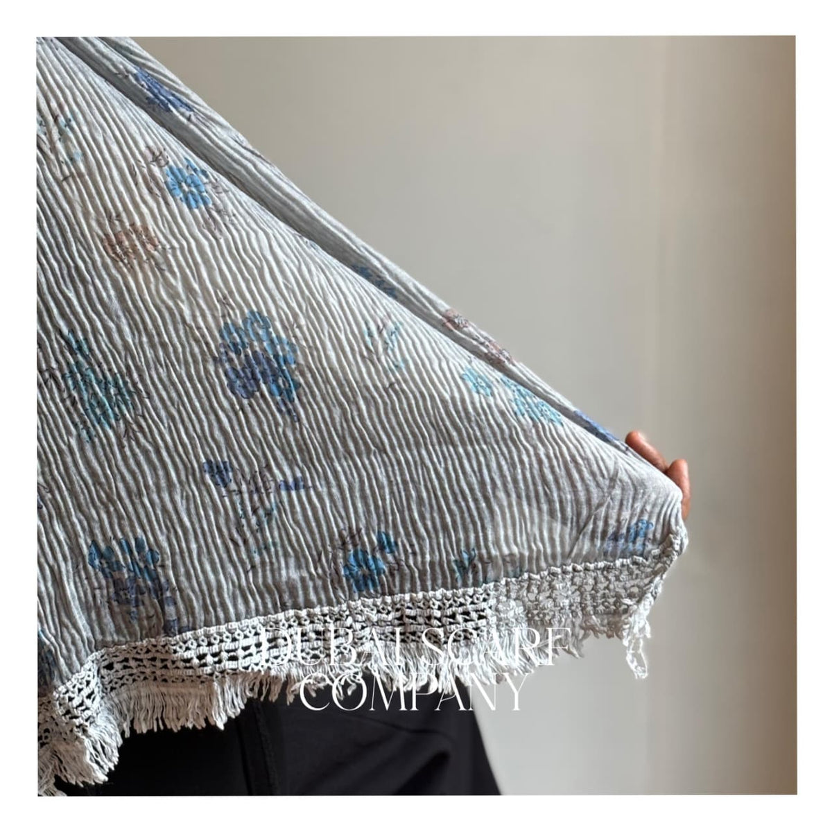 DSC PRINTED CRINKLE COTTON HIJABS WITH FRAYED BORDER