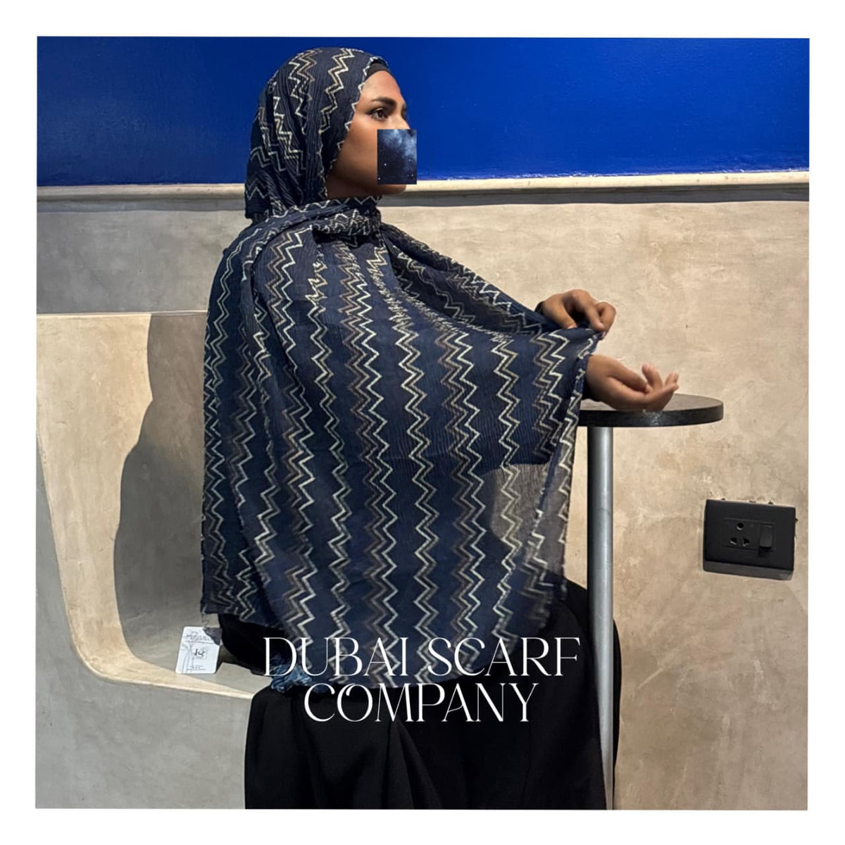DSC PRINTED COTTON HIJABS -ZIGZAG
