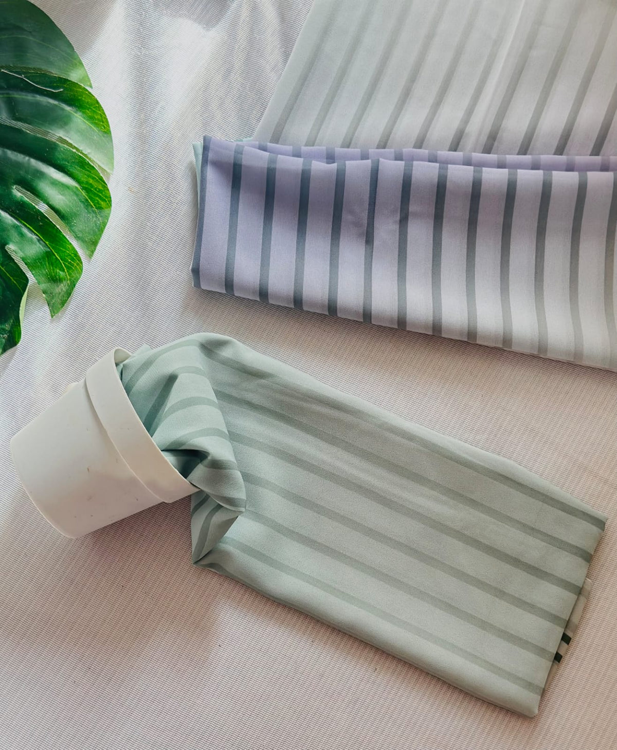 JORDAN STRIPE CHIFFON HIJAB