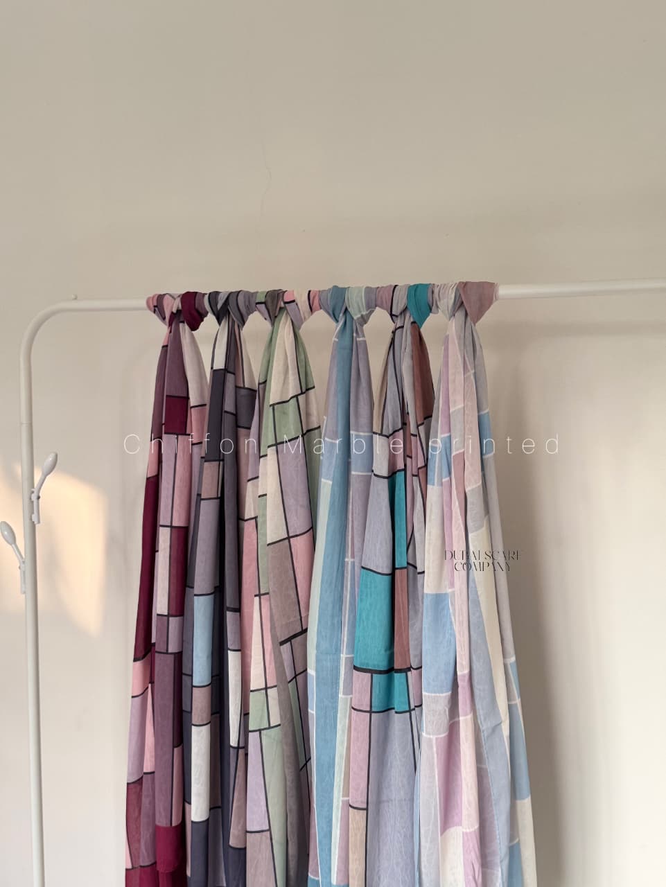 CHIFFON MARBLE PRINTED HIJAB